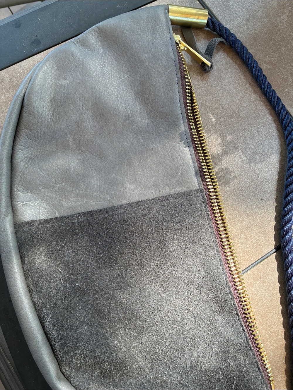 Gorgeous Wildwood Oyster Co. sling with blue rope strap - Picture 11 of 12